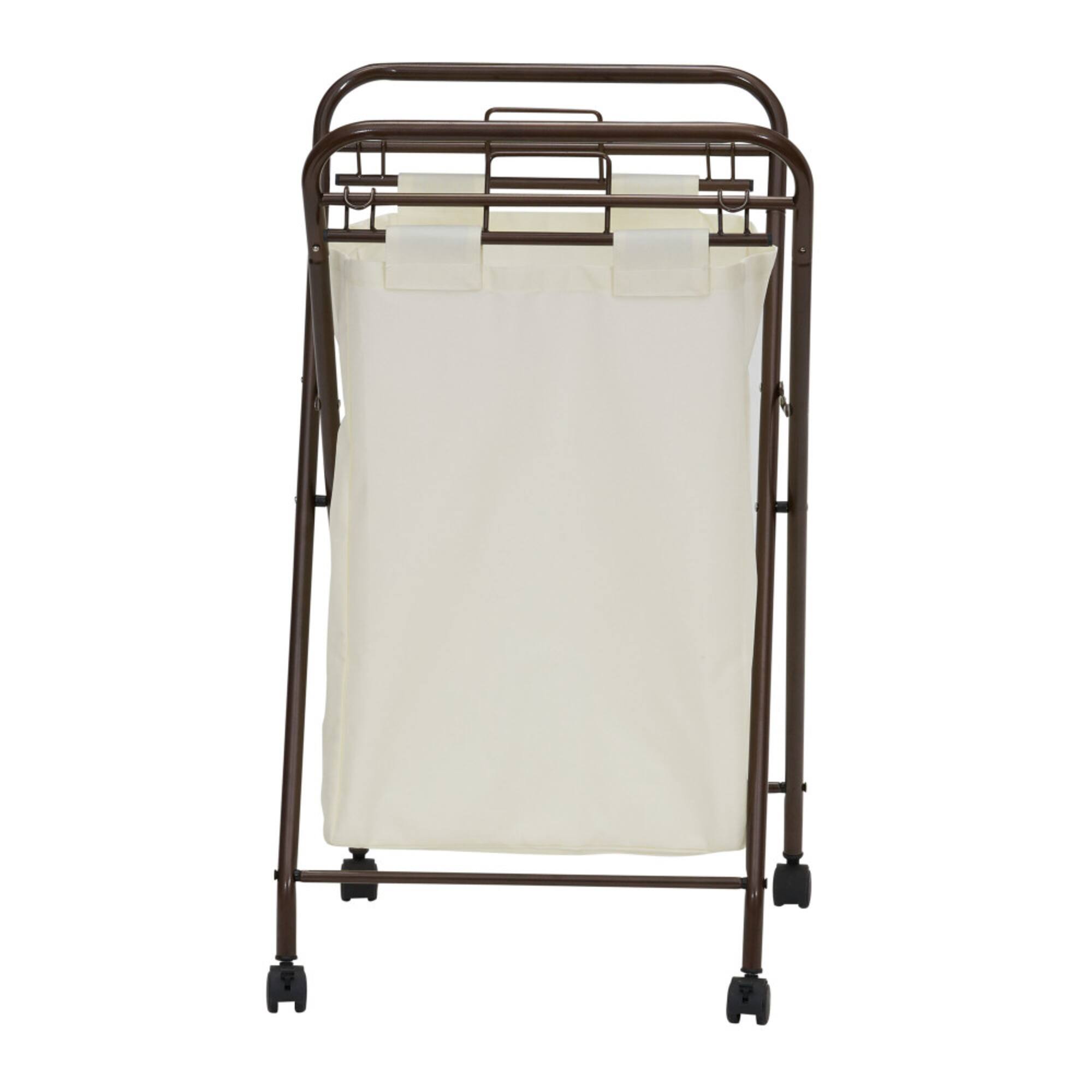Household Essentials Rolling Laundry Hamper